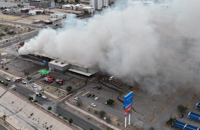 Incendio de Sam’s no habría sido provocado: Fiscalía de Sonora