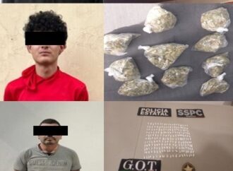 Operativos de la Policía Estatal golpean narcomenudeo y aseguran armas en cuatro municipios de Sonora