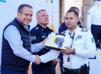 Refuerza Astiazarán a policías municipales con más equipamiento para blindar Hermosillo