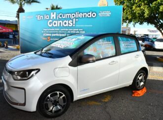 Premiará Astiazarán con dos carros eléctricos en sorteo “En La H ¡Cumpliendo Ganas!”