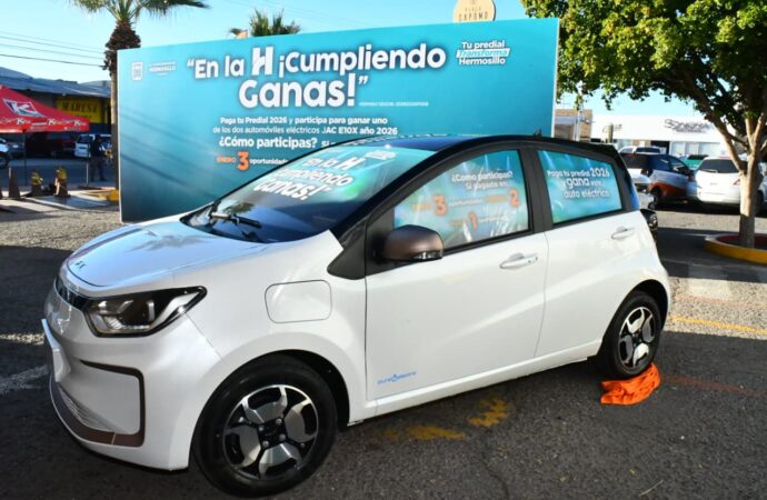 Premiará Astiazarán con dos carros eléctricos en sorteo “En La H ¡Cumpliendo Ganas!”