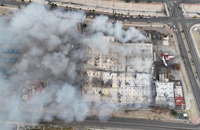 Daños estructurales del Sam’s Hermosillo impiden más peritajes y concluyen origen accidental del incendio