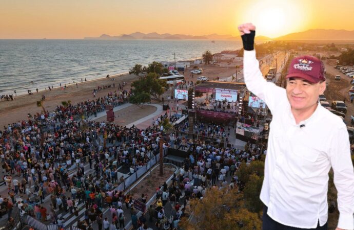 Durazo inaugura malecón El Cochórit y apuesta por detonar el turismo en el sur de Sonora