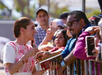 Sheinbaum cierra gira por Sinaloa y Baja California Sur con anuncios en seguridad, salud y agua