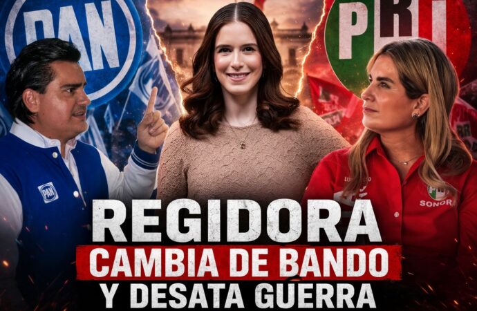 Regidora cambia de bando y desata guerra entre PRI y PAN