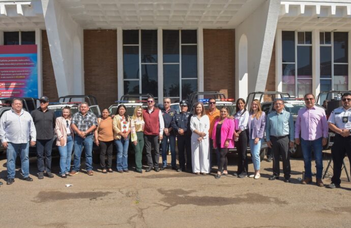 Refuerzan seguridad en Navojoa con 12 nuevas patrullas