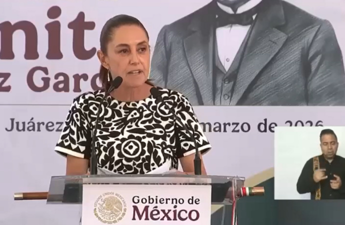 Juárez vive en la Cuarta Transformación: Sheinbaum conmemora su natalicio y reconoce a Margarita Maza como primera embajadora histórica