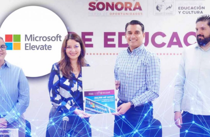 Sonora apuesta por la inteligencia artificial: capacitarán a 350 mil personas con apoyo de Microsoft