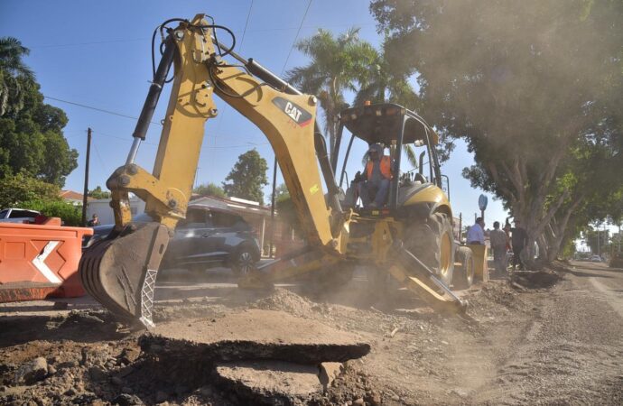 Supervisa Lamarque avance de obras de infraestructura en Cajeme