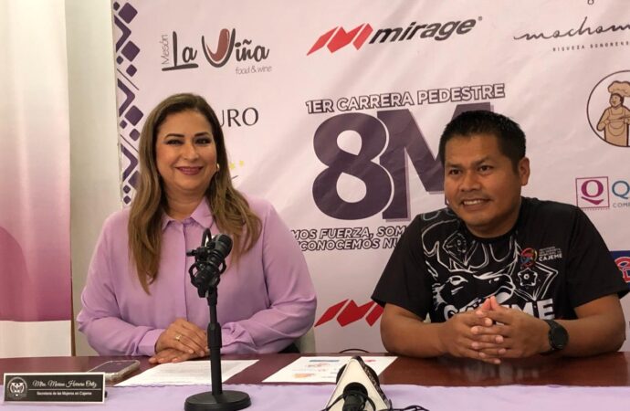 Anuncian carrera 5K para conmemorar el Día Internacional de las Mujeres