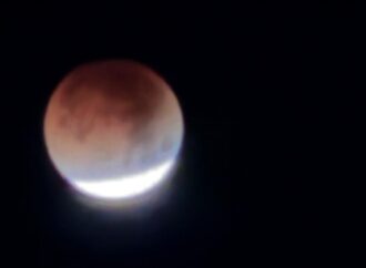 Así se vivió el eclipse lunar total desde Sonora