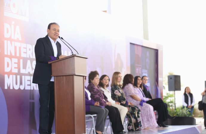 Durazo refuerza en Sonora la protección y atención a mujeres con más de 360 mil acciones contra la violencia