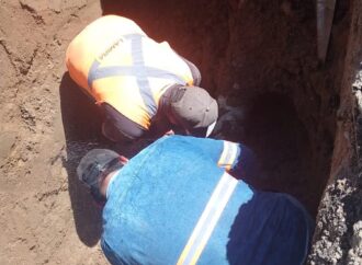 Vecinos del norte tendrán agua a partir de hoy al concluir trabajos de reparación