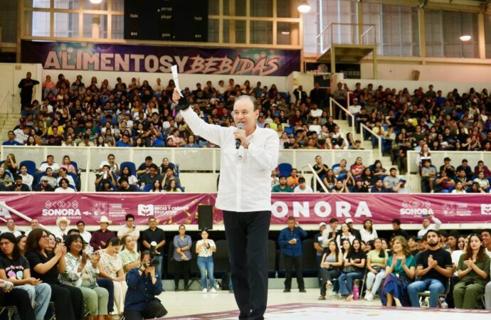 Lanza Gobernador Durazo convocatoria de Beca Sonora Internacional para impulsar talento de jóvenes en el extranjero