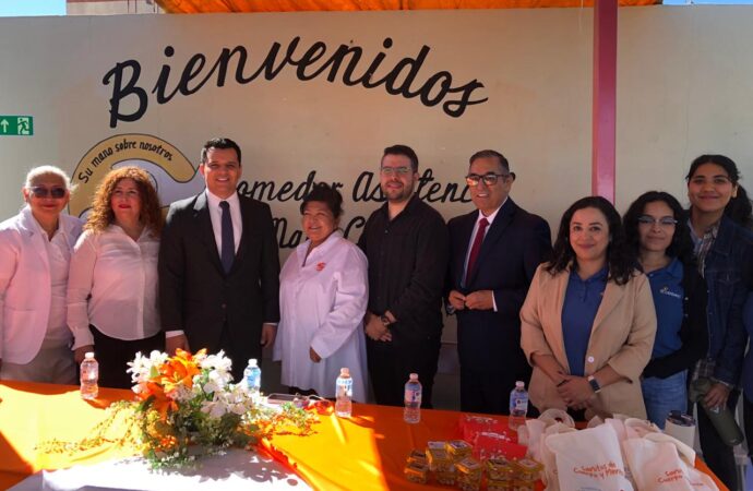 Organización religiosa apoya con alimentos y asesoría nutricional a comedor asistencial