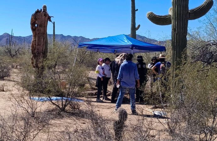 En Sonora, descubren panteón clandestino tras búsqueda de joven desaparecido