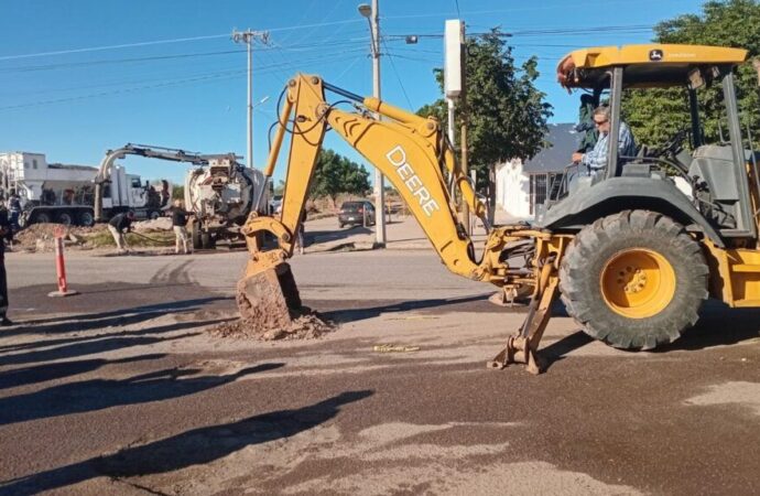 Trabajos en red de agua provocarán baja presión en tres colonias de Ciudad Obregón