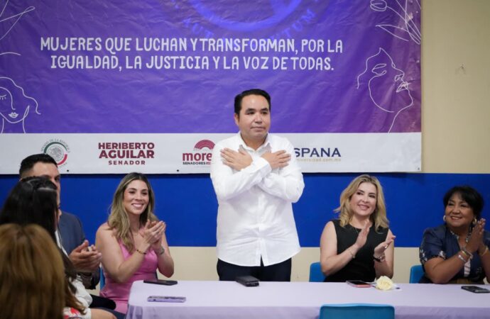 Los derechos de las mujeres son conquista, no concesión: Heriberto Aguilar