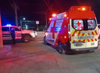 Amenaza con botella a su hijastra y es detenido en el poblado Miguel Alemán