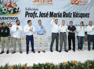 Javier Lamarque inaugura en Cajeme los encuentros deportivos y culturales 2026 del SNTE 54