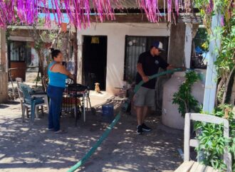 Falla eléctrica afecta suministro de agua en Campo 28 y abastecerán con pipas