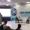 Preside Lamarque Cano foro del agua