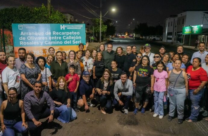 Inician rehabilitación de vialidades en Las Praderas con recursos del Ayuntamiento de Hermosillo