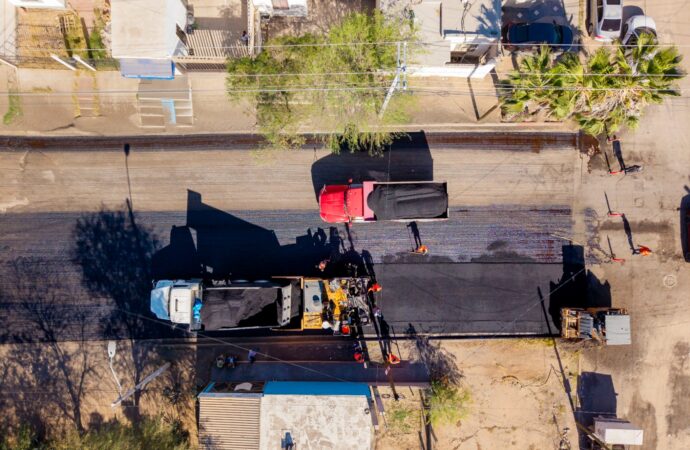 Supera 50% avance recarpeteo de República de Panamá en Hermosillo