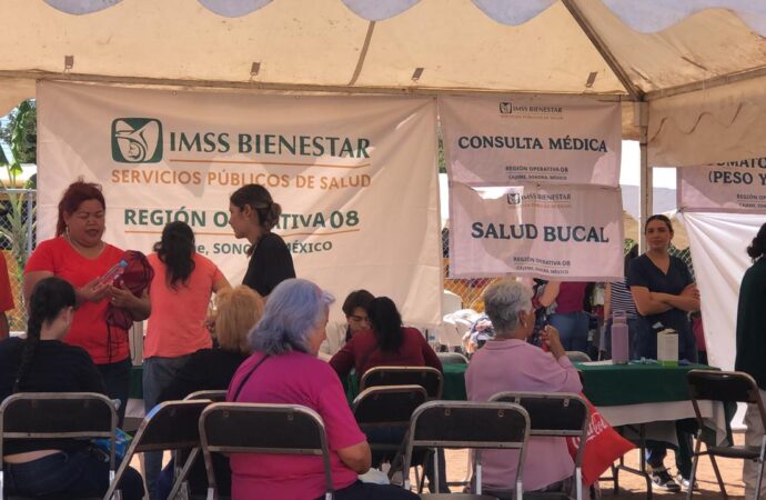 En Cajeme llevan jornada de salud y de la paz a la colonia Sonora