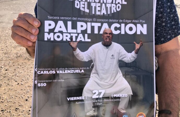 Celebrarán el Día Mundial del Teatro con puesta en escena sobre salud mental en Ciudad Obregón