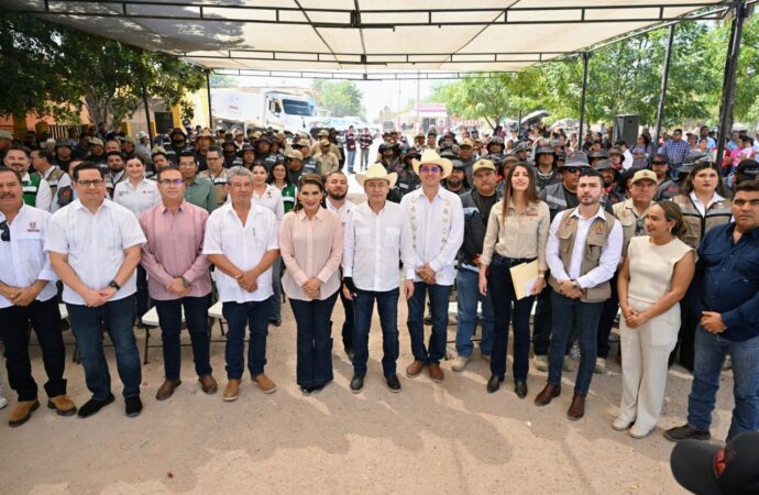 Durazo impulsa salud, agua y servicios públicos durante gira por el sur de Sonora