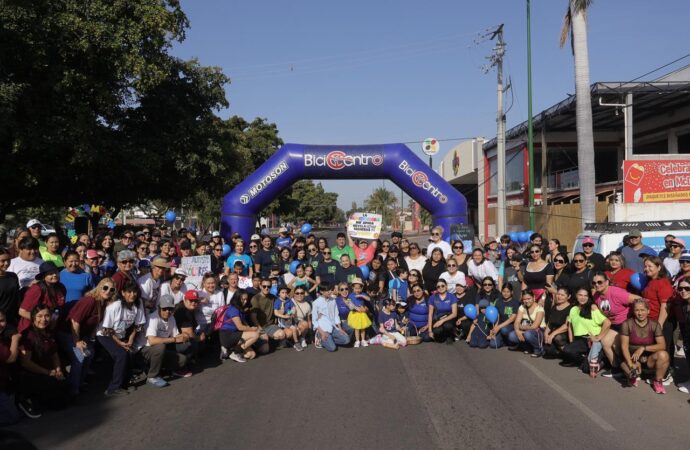 Cajeme realiza caminata por la inclusión para concientizar sobre el autismo