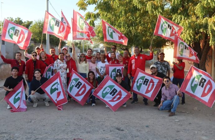 Se acerca el PRI a colonias de Hermosillo para dialogar