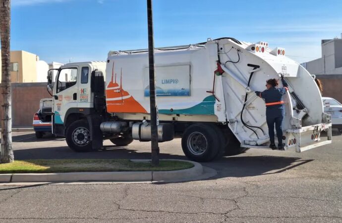 No habrá recolección de basura en Hermosillo del 2 al 4 de abril