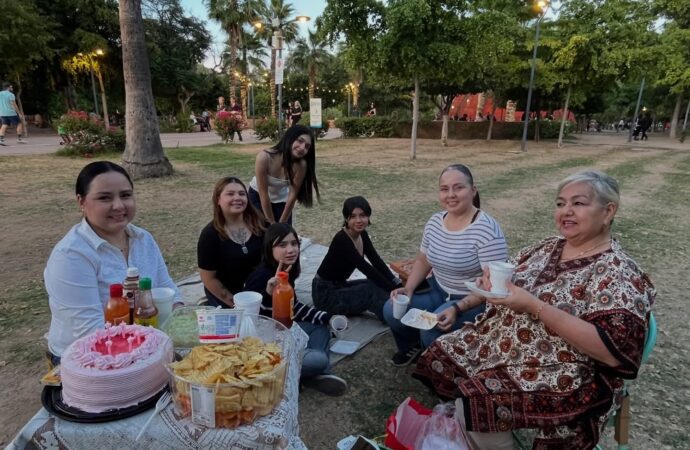Familias aprovecharon el parque Madero en esta Semana Santa