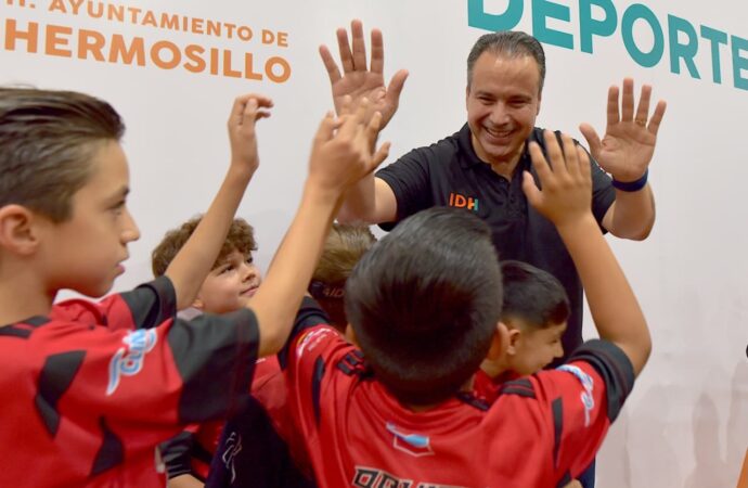 Antonio Astiazarán impulsa a más de 3 mil deportistas con apoyos del Fondo Deportivo en Hermosillo