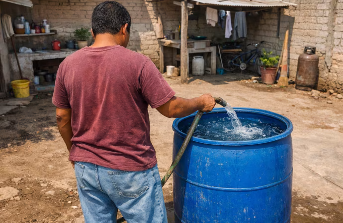 Anuncian corte masivo de agua en Hermosillo: más de 60 colonias sin servicio este 18 de abril