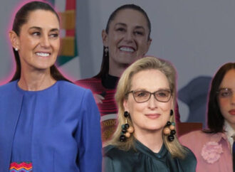 Meryl Streep, Viola Davis, Jamie Lee Curtis, Billie Eilish y Shirley Manson reconocen el liderazgo de Claudia Sheinbaum