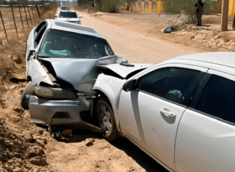 Choque frontal deja cuatro lesionados en Hermosillo