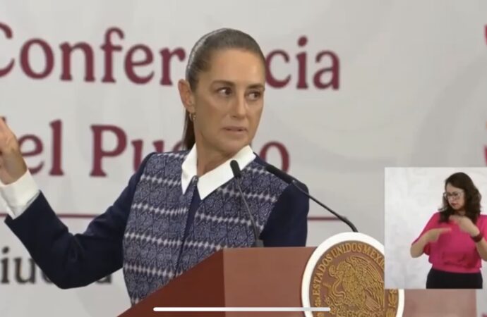 Presidenta Claudia Sheinbaum respalda visión del Papa León XIV