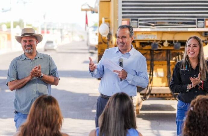 Arranca recarpeteo en la calle Reforma; obra beneficiará a más de 45 mil habitantes del norte de Hermosillo