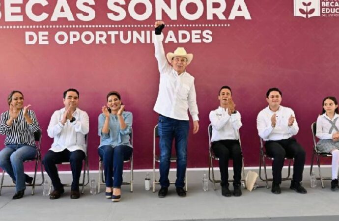 Becas del programa Sonora de Oportunidades reducen 13% la deserción escolar en el estado