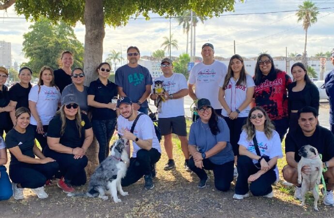 Carrera de mascotas llena de alegría el Domingueando en Bici y + en Cajeme