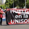 STAUS marcha en Unison y advierte huelga el 30 de abril por falta de acuerdos