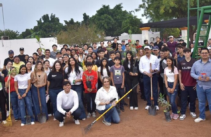 Cajeme se suma a “Tequios por la Tierra” con participación masiva de jóvenes