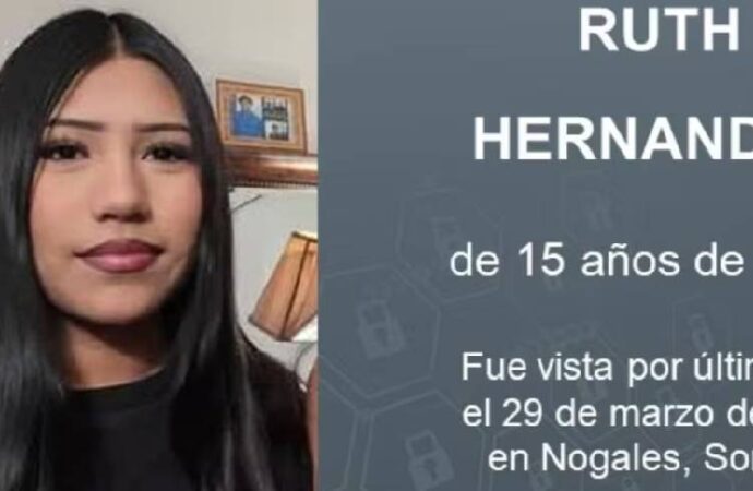 Localizan sana y salva a adolescente con Alerta Amber en Nogales; descartan delito