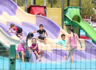 Reabren parque infantil de Navojoa con área acuática lista para Semana Santa