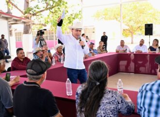 Gobernador Durazo respalda al Fuerte Mayo y asegura agua para el campo