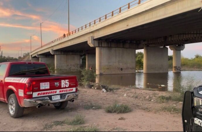 Localizan sin vida a menor de 13 años en el río Mayo en Navojoa