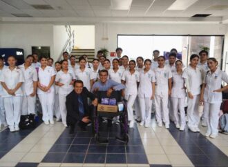 Ramón Flores encabeza jornada de trabajo en territorio con acciones en favor de la educación y el bienestar en Guaymas y Pótam